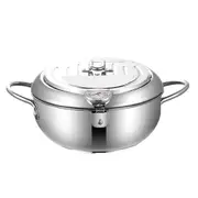 Stainless Steel Deep Fryer Pot with Temperature Control