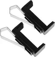 HEALLILY 2Pcs Garage Door Remote Clip for Visor Holder Durable Easy Installation for Garage Convenient Accessory for Car Owners