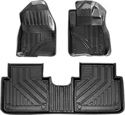 3D Moulded All Weather Floor Carpet Boot Cargo Mat Set fit Honda CRV RHD 2017-2022