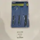 Oster Slice Craft 4 Piece Cutlery Knife Set with Cutting Board in Blue New