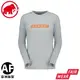 【MAMMUT 瑞士 男 Logo Print LS AF 長袖T恤《公路灰》】1016-01030/排汗衣/ 機能衣