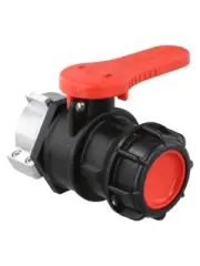 Acid & Alkali Resistant IBC Tank Adapter S62x6 62mm Water Outlet Valve