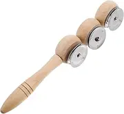 JOINPAYA Christmas Hand Stick Wooden Shaker Musical Percussion Instrument Baby Bells for Holiday Parties