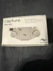 Peak Design Capture Clip v3 Silver - Clip Only