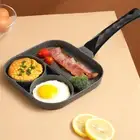 2 in 1 Pancake Pans with 2 Hole,Fried Egg Cooker,Egg Pancake