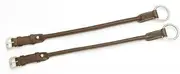 Hy Leather Gag Cheeks (One Pair) (UK Size: One Size) (Brown)