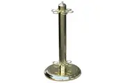 Formula Sports Metal 6 Billiard Cue Stand Storage Holder Standing Rack Brass