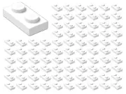 ☀️Lego 1x2 WHITE Plates x100 Building Part Piece Bulk Lot Legos #3023