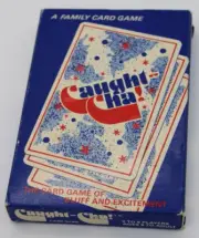 Vintage 1987 Caught Cha! Bluffing Family Card Game #9280 Sealed Decks Retro Fun!