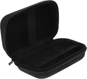 Hard Eva Mini Printer Carrying Case Travel Pouch for Electronics with Mesh Pocket for Accessories Compact Black Organizer for Power Banks Cords More