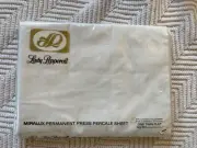 Vintage Lady Pepperell White Twin Flat Sheet Combed Percale Cotton USA