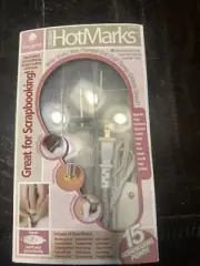 Creative Hot Marks Tool Kit With Case ScrapBooking Paper, Leather, Fabric…NEW