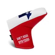 PRG Texas Panel Flag Blade Putter Cover - Red/White/Blue