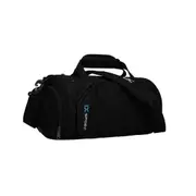 Outdoor Sports Gym Shoulder Bag Luggage Duffel Backpack Travel Fitness Handbag BLACK COLOR