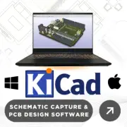 KiCad Electronics Design Automation Suite Schematics PCB Windows/MacOS | USB/DVD