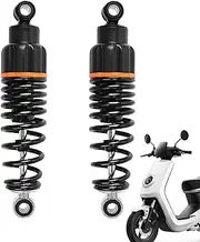 Rear Shocks Absorbers,Reinforced Rear Shocks Absorber for Motorcycle - Adjustable Mechanical Damping Kit for Electric Bike Motorcycles Biking Riding Family Garage