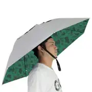 NEW-Vi Fishing Umbrella Hat Folding Sun Rain Cap Adjustable Multifunction Outdo