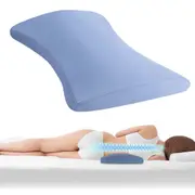 Lumbar Support Memory Foam Pillow for Lower Back