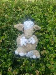Handmade Crochet Armadillo
