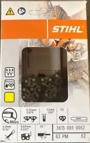 STIHL 63pm 52 Chain 3613 005 0052