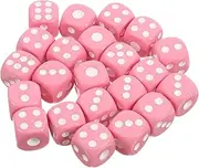 SHOWERORO Vibrant 6-Sided Acrylic Dice Tray Classroom Teaching Dice Set Dice Game Set for Boys and Girls Safe Corners for Boys and Girls for Parties