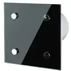 Bathroom Fan Humidity Sensor Wall Fan Exhaust Air 100 MM Pull Cord Fan & Timer