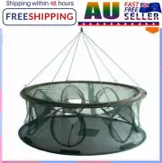 Shrimp Crab Fishing Net Minnow Fish Drop Pot Crayfish Bait Cage Crawfish Trap