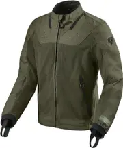 Revit Territory Motorcycle Textile Jacket, green, Size XL for Men