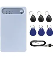 WILSHIN RFID Reader Writer 13.56mhz 125khz hidproxll Card Duplicator Flagship