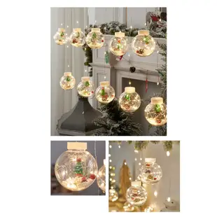 EPL03 聖誕樹 聖誕老人 雪人 燈泡型串燈 黃光3米 串燈 (USB供電)線燈 裝飾燈串 LED 浪漫燈串 聖誕燈