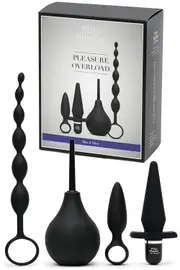 Fifty Shades Take It Slow Butt Plugs & Beads Starter Kit (4 Pce)