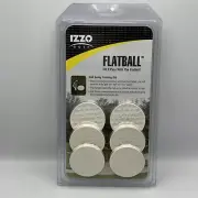 IZZO GOLF FLATBALL GOLF SWING TRAINING AID FB-401 6PK