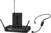 SHURE Wireless System SVX Series SVX14 / PGA31 Head Warn Microphone Included