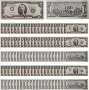Fake Money Dollars,Dollar Bills Props Realistic - Simulation Compact Money, Travel-Friendly Pretend Play Toys for Women Men Dad Mom Youth Boys Teens Girls