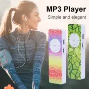 Portable MP3 Music Player Support 64GB Micro SD TF Card Mini MP3 Player Speaker