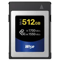 在飛比找PChome24h購物優惠-Wise 512GB CFexpress Type B Mk