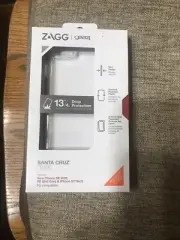 ZaggGear 4 Santa Cruz Black Case For iPhone SE 2022, SE 2nd Gen, 8/7/6S/6 NewD30