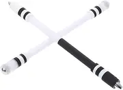 Vaguelly 2Pcs Flying Pen Interesting Rotating Fidget Pens for Students Creative Finger Spinning for Adults for Leisure