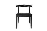 SK Designer Living | Replica Hans Wegner Elbow Chair CH20 | Black