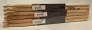 12-Pair BRICK VIC FIRTH® Nova 2B Wood Tip DRUM STICKS N2B Hickory Bulk