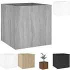 Planter Box Engineered Wood Garden Square Flower Pot Multi Colours vidaXL
