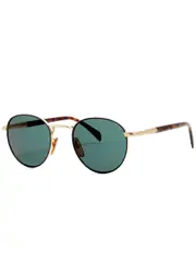 DB Eyewear BY David Beckham Round-frame Sunglasses - Gold ONE SIZE