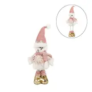 Catzon 26.3Inch Stractable Snowman Doll Standing Plush Decorations