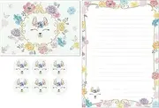 KUDOS.JP Cute Kawaii Sheep Alpaca 6 Envelopes 12 Letter Writing Stationery Paper Letter Set for Girls