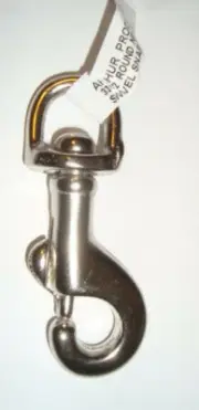 Snap Hook Swivel 1/2" Steel/Nickel Plated free post