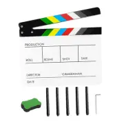 Movie Clapboard Movie Directors Clapper Board Slate for Background TV Movie