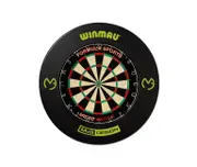 Formula Sports Micro Band 3 Dart Board and Winmau MVG Dartboard Surround Set