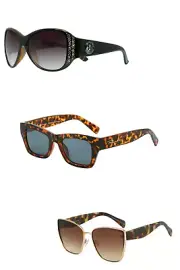 3 Piranha Womens Sunglasses 100% UVA/ UVB Fashion Series 3 Different Styles NWT