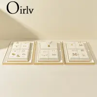 在飛比找蝦皮商城精選優惠-Oirlv 3 色戒指耳環手鍊展示架項鍊架人體模型托盤珠寶收