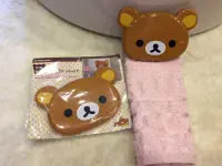 在飛比找Yahoo!奇摩拍賣優惠-免運 日本帶回 正品 Rilakkuma 懶懶熊毛巾架 附吸